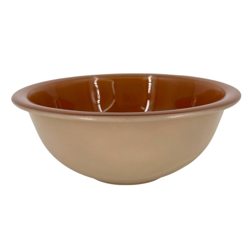 Pyrex 323 1.5L Autumn Rainbow Beige Brown Glass Vintage Mixing Bowl